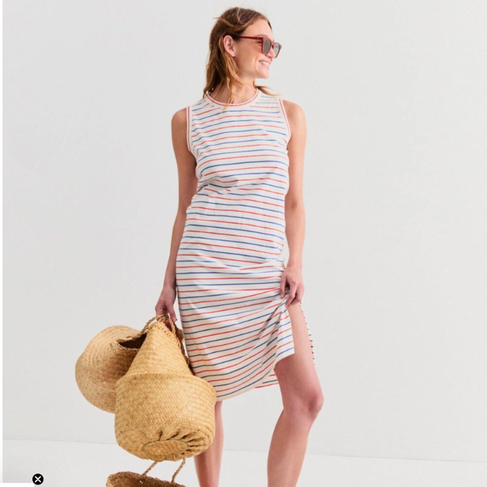 Kule The Tee Striped Tank Dress